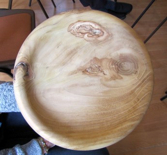 The finished bowl so far. Donated to the club to be used for charity